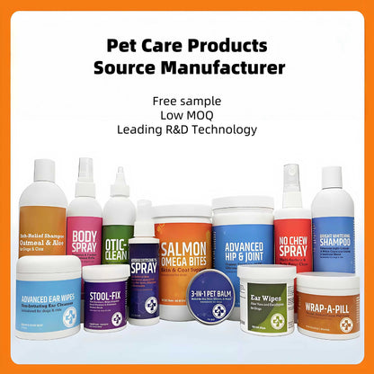 USMILEPET Private Label Shampoo Pet Comb Leave-In Serum Plant Extract Smooths Detangles Waterless No Rinse Foaming for Dogs Cats